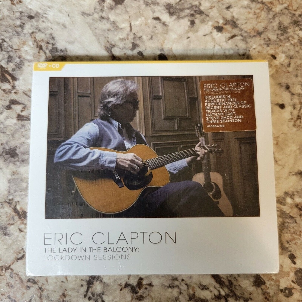 Eric Clapton The Lady In The Balcony Lockdown Sessions CD‎ and DVD